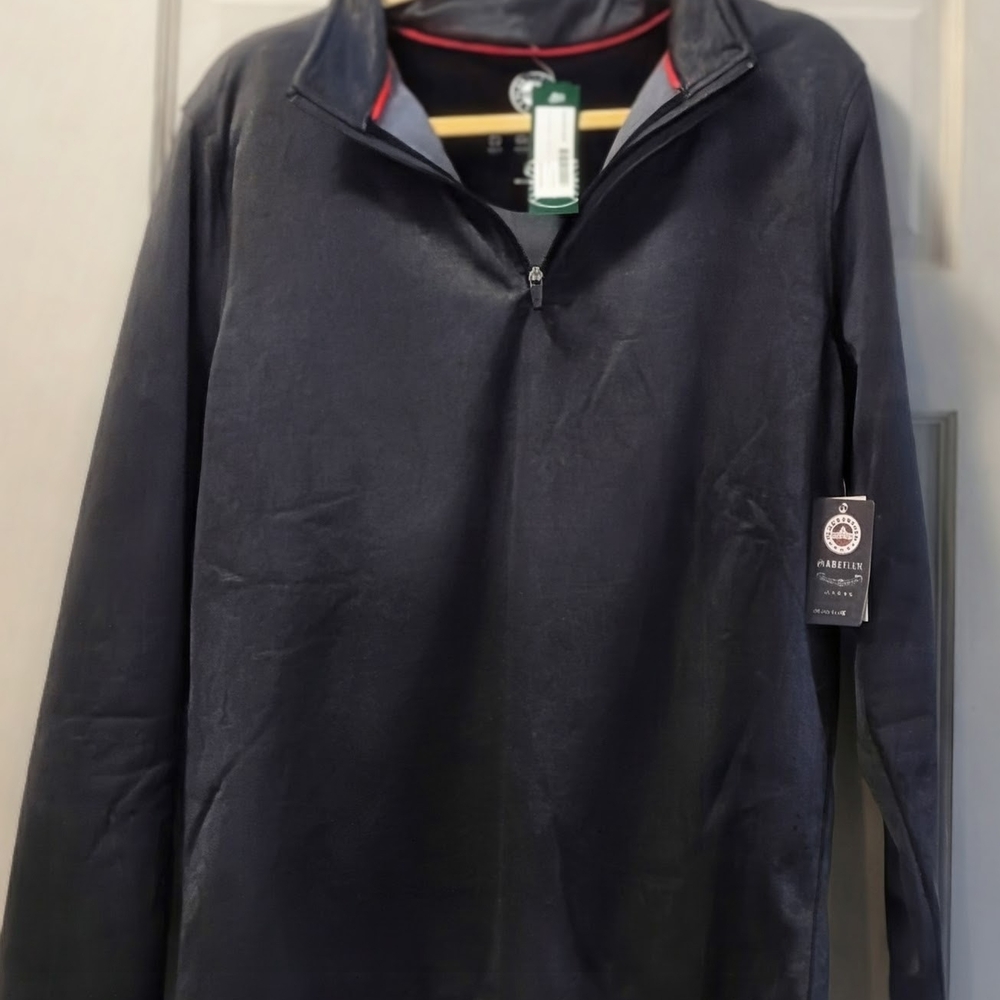 Arctix Men's Navy Zip-Up Sweater